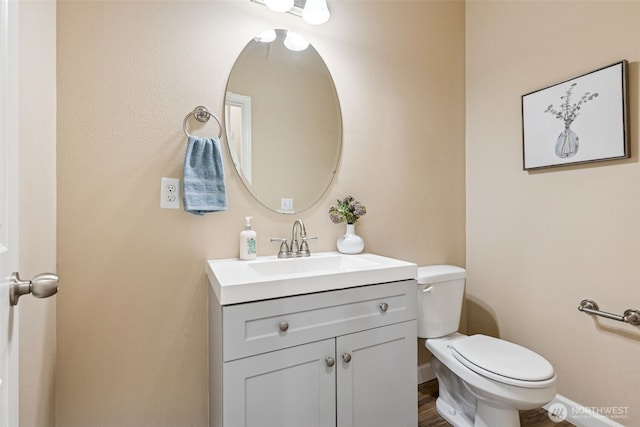 4444 Edgewater Blvd NE, Lacey, WA 98516 - bathroom featuring toilet and vanity