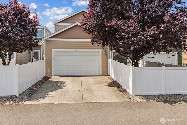4444 Edgewater Blvd NE, Lacey, WA 98516 - view of front of property with an attached garage and driveway