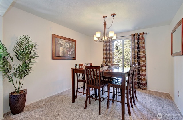 15108 NE 22nd Ave, Salmon Creek, WA 98686 - dining space featuring a chandelier and light carpet