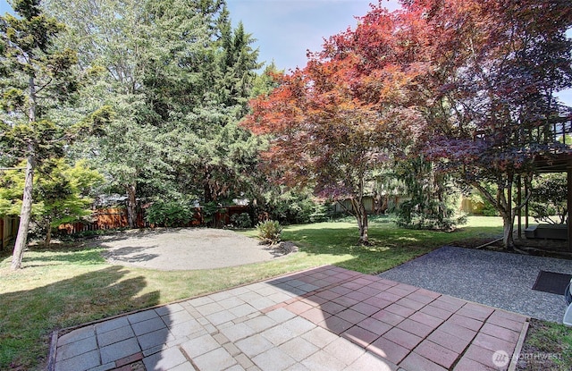 15108 NE 22nd Ave, Salmon Creek, WA 98686 - fenced backyard with a patio area