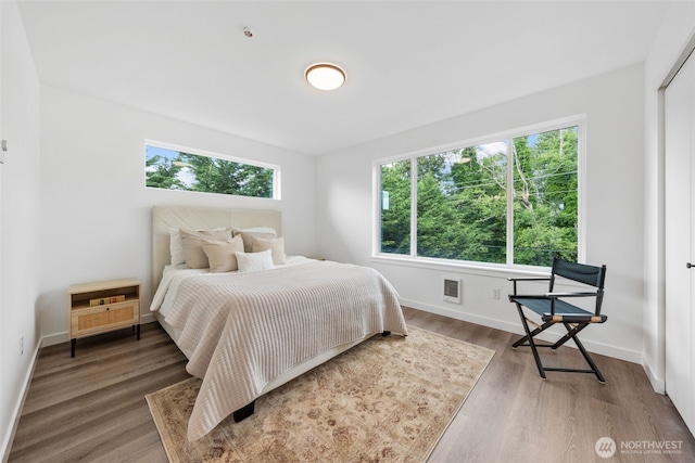 12103 E Gibson Rd, Everett, WA 98204 - bedroom featuring wood finished floors and baseboards