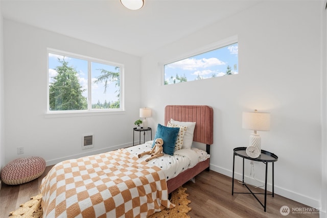 12111 E Gibson, Everett, WA 98204 - bedroom featuring wood finished floors and baseboards