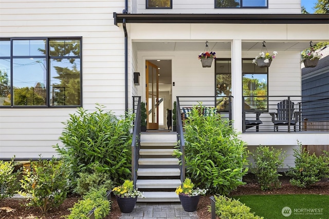 2809 NW 71st St, Seattle, WA 98117 - property entrance featuring covered porch