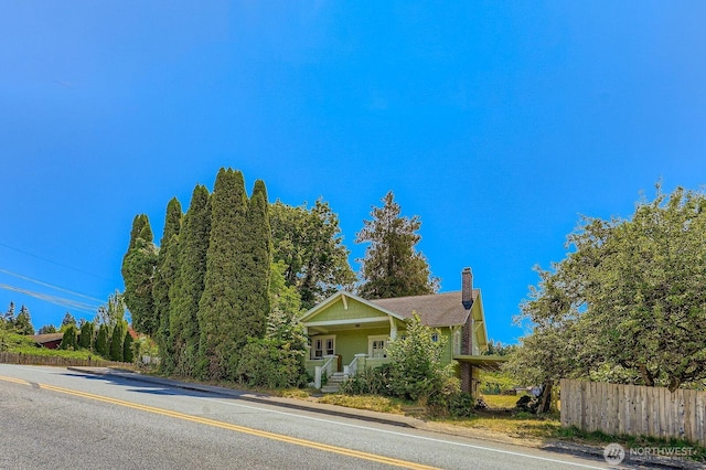 26405 Stephens St, Duvall, WA 98019 - view of front of home featuring a chimney