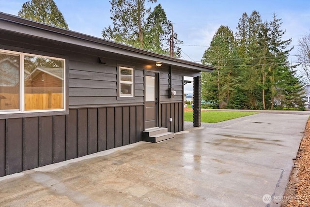 4968 Morgan Dr, Blaine, WA 98230 - view of home's exterior with a patio