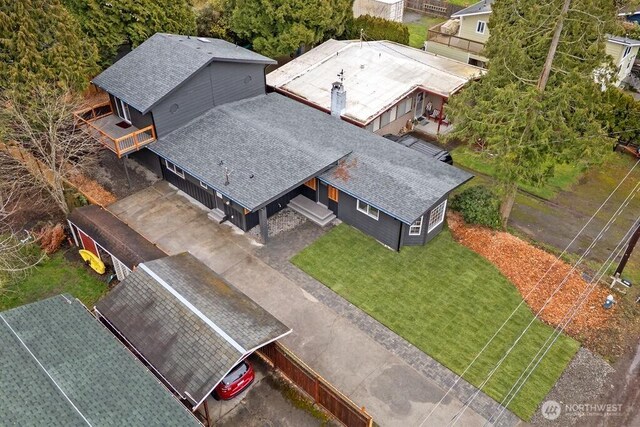 4968 Morgan Dr, Blaine, WA 98230 - aerial view of property and surrounding area
