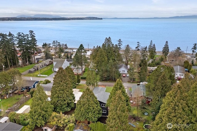 4968 Morgan Dr, Blaine, WA 98230 - view of property location with a water and mountain view and nearby suburban area