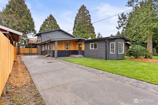 4968 Morgan Dr, Blaine, WA 98230 - view of front of house featuring concrete driveway and board and batten siding