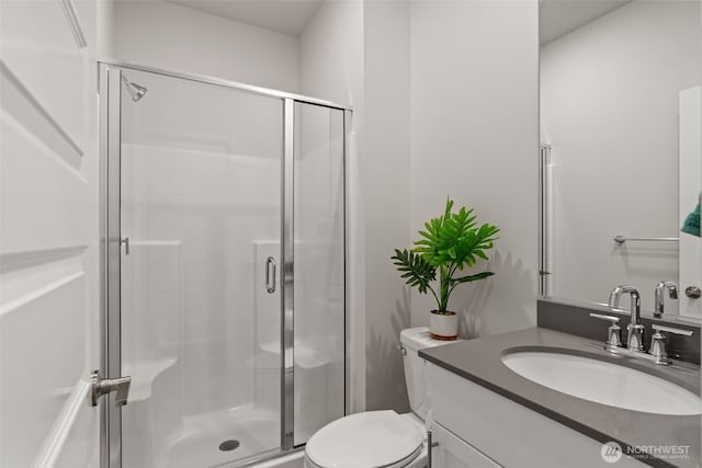 21124 42nd Dr SE, Bothell, WA 98021 - full bath with vanity and a stall shower