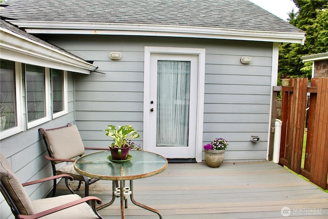 102 N 1st St, Pacific Beach, WA 98571 - view of wooden terrace