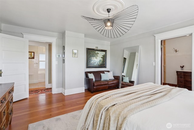 2233 2nd Ave W, Seattle, WA 98119 - bedroom featuring wood finished floors and baseboards