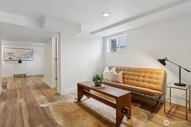 2233 2nd Ave W, Seattle, WA 98119 - living room featuring light wood finished floors and recessed lighting
