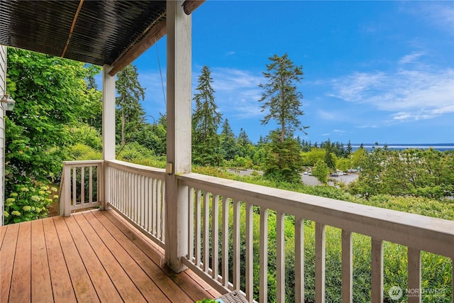 6290 Harbour Heights Parkway Unit A3, Mukilteo, WA 98275 - view of wooden deck
