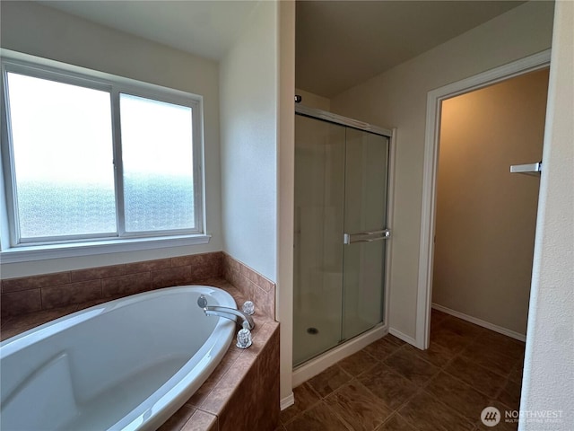 15328 104th Ave SE, Yelm, WA 98597 - bathroom with a shower stall and a garden tub
