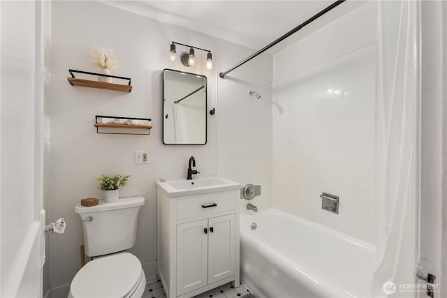 4725 15th Ave NE Unit 22, Seattle, WA 98105 - full bathroom with vanity and shower / bath combo