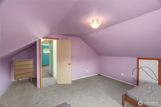2717 Bench Dr, Aberdeen, WA 98520 - additional living space featuring carpet flooring and vaulted ceiling