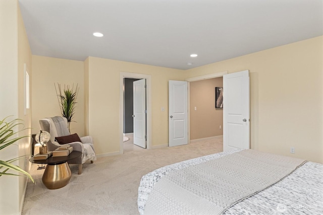 1635 Tannerwood Way SE, North Bend, WA 98045 - bedroom featuring light carpet and recessed lighting