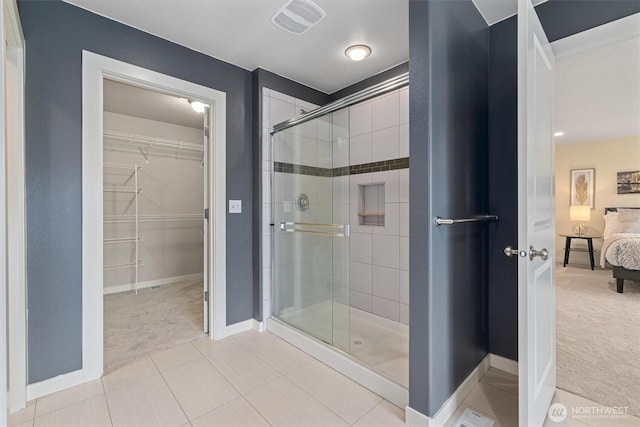 1635 Tannerwood Way SE, North Bend, WA 98045 - ensuite bathroom with a stall shower and a walk in closet