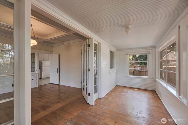 715 W Howe St, Seattle, WA 98119 - unfurnished sunroom featuring french doors