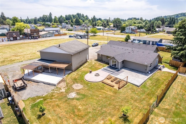 618 Main St, Vader, WA 98593 - aerial view of residential area