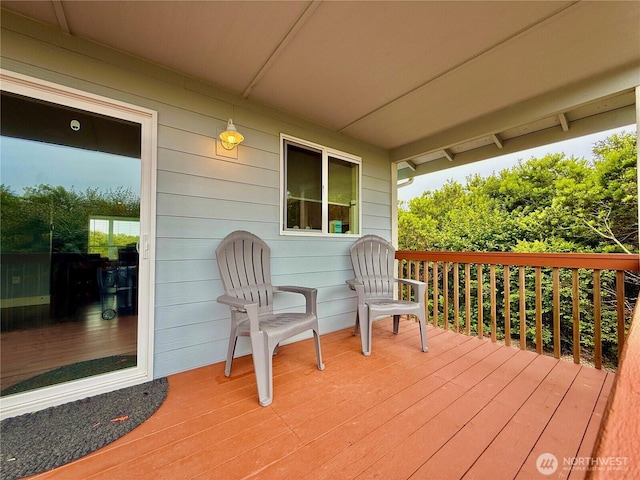 1155 Greenview Ave SW, Ocean Shores, WA 98569 - view of wooden terrace