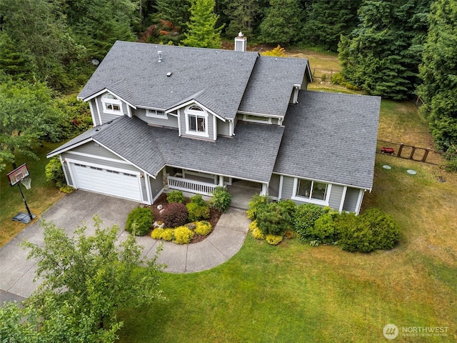 6518 73rd Ave E, Olympia, WA 98516 - view of subject property with a forest