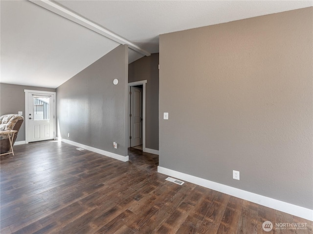 115 Hummingbird Rd, East Wenatchee, WA 98802 - empty room featuring baseboards and dark wood-style floors