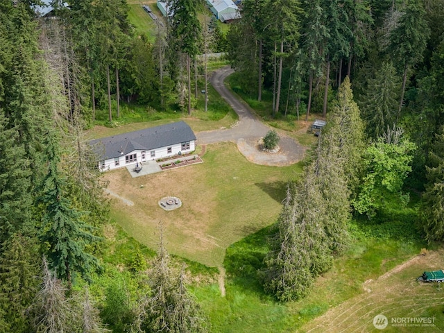 1966 Hooker Rd, Sequim, WA 98382 - aerial view of property and surrounding area