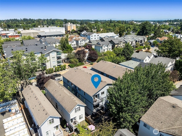 1125 N 93rd St Unit 6, Seattle, WA 98103 - aerial perspective of suburban area