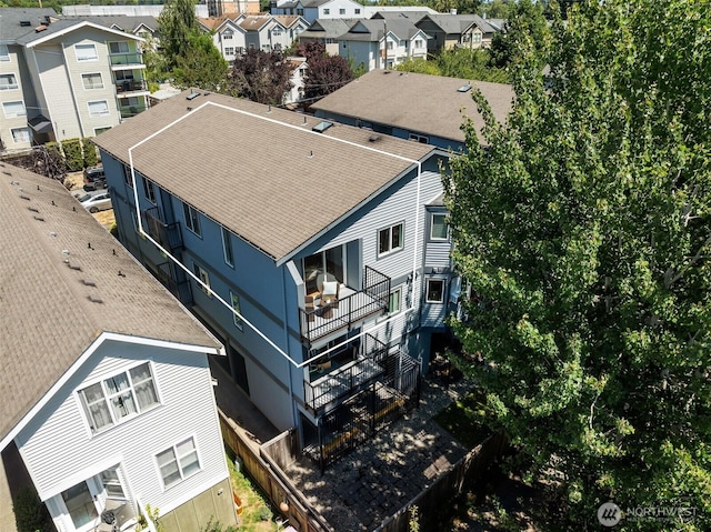 1125 N 93rd St Unit 6, Seattle, WA 98103 - aerial perspective of suburban area