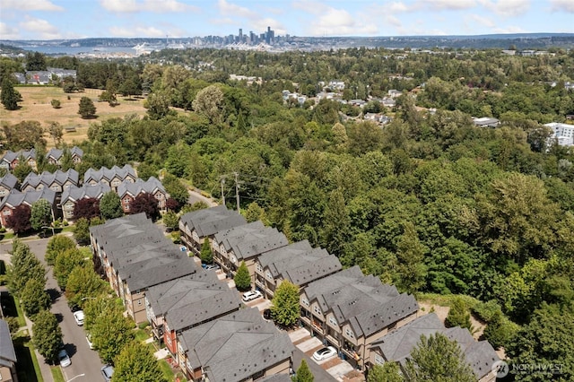 7162 Shinkle Pl SW Unit 64, Seattle, WA 98106 - aerial view of residential area featuring a forest