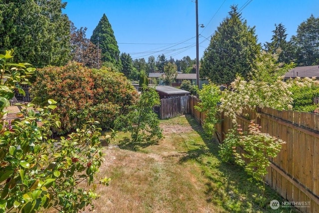 16204 Corliss Pl N, Shoreline, WA 98133 - view of fenced backyard