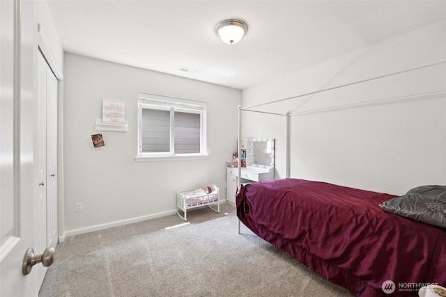 7608 16th Pl SE, Lake Stevens, WA 98258 - bedroom with carpet and baseboards