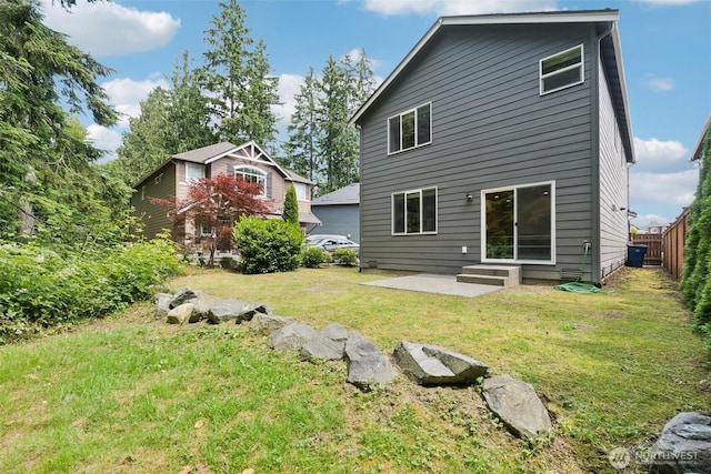 7608 16th Pl SE, Lake Stevens, WA 98258 - rear view of property featuring a patio area and entry steps