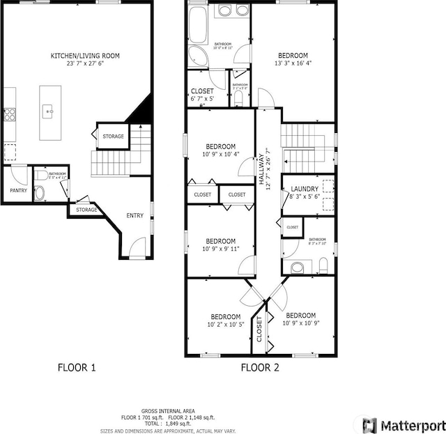 7608 16th Pl SE, Lake Stevens, WA 98258 - view of room layout