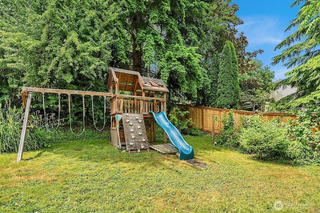 409 169th St SE, Bothell, WA 98012 - view of playground featuring a fenced backyard