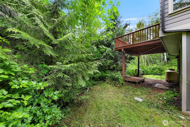 3 River Ridge Loop, Bellingham, WA 98229 - view of yard featuring a wooden deck