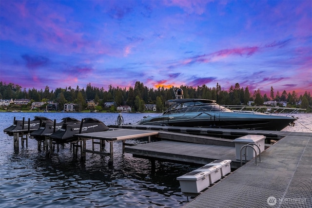 3639 Hunts Point Rd, Hunts Point, WA 98004 - dock area with a water view
