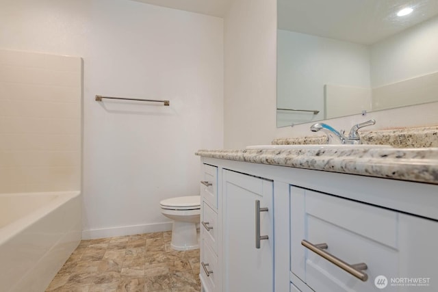 18768 1st Ave NE, Suquamish, WA 98392 - bathroom featuring vanity and toilet