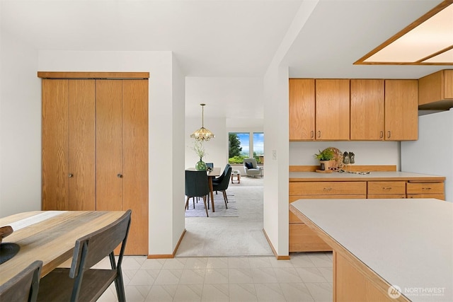 1708 Whatcom St, Bellingham, WA 98229 - kitchen with light countertops and light colored carpet