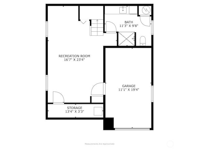 6543 12th Ave NW, Seattle, WA 98117 - view of property floor plan