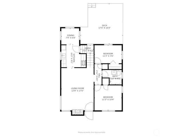 6543 12th Ave NW, Seattle, WA 98117 - view of floor plan / room layout