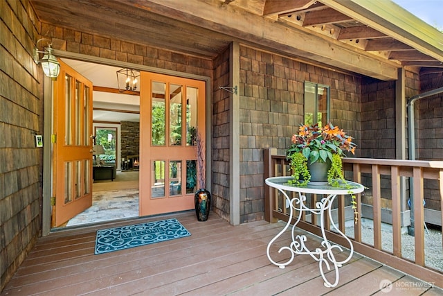24131 SE 225th St, Maple Valley, WA 98038 - view of wooden porch