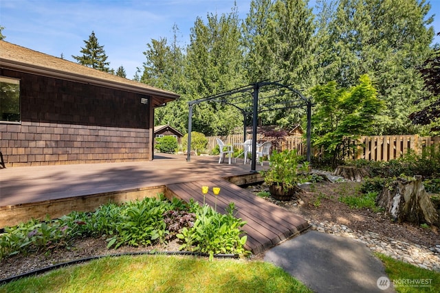 24131 SE 225th St, Maple Valley, WA 98038 - view of wooden terrace