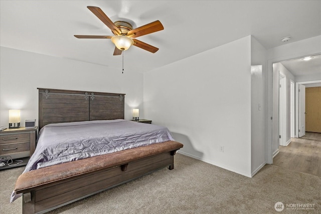 35728 157th Pl SE, Sultan, WA 98294 - carpeted bedroom with baseboards and ceiling fan