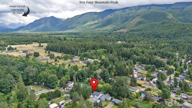 35728 157th Pl SE, Sultan, WA 98294 - aerial overview of property's location featuring a forest and mountains