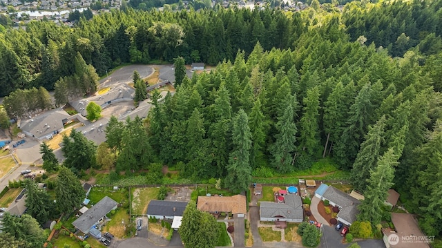23318 3rd Pl W, Bothell, WA 98021 - aerial view of property and surrounding area featuring a forest