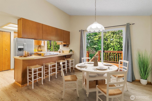 3909 Fielding Ave, Bellingham, WA 98229 - dining space with light wood-style flooring and plenty of natural light