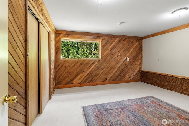 3909 Fielding Ave, Bellingham, WA 98229 - empty room featuring wood walls