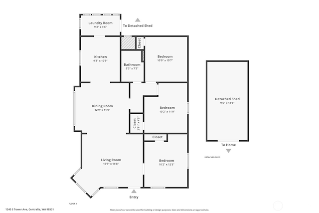 1240 S Tower Ave, Centralia, WA 98531 - photo 22